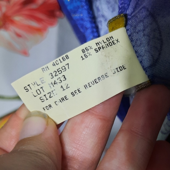 ~{Mainstream}~ Vintage boho printed one piece swimsuit. - Picture 10 of 10